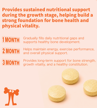 BOOSTER+ HEIGHT+ Bone & Growth Nutrition Formula | 60 Tablets