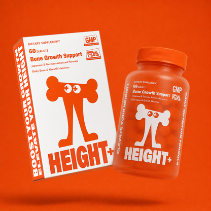 BOOSTER+ HEIGHT+ Bone & Growth Nutrition Formula | 60 Tablets