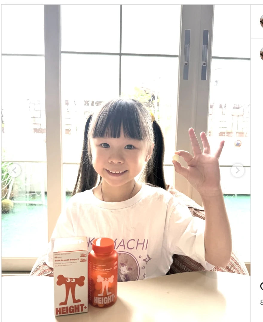 Yannes kwok sharing BOOSTER+ HEIGHT+ on Instagram