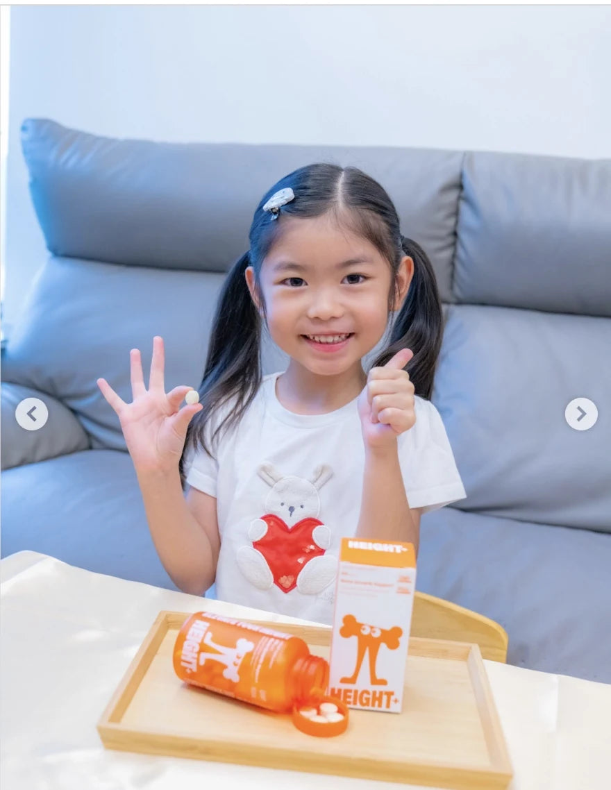 Ms. Ho sharing BOOSTER+ HEIGHT+ on Instagram