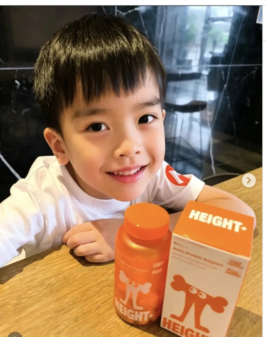 Joyce Chan sharing BOOSTER+ HEIGHT+ on Instagram