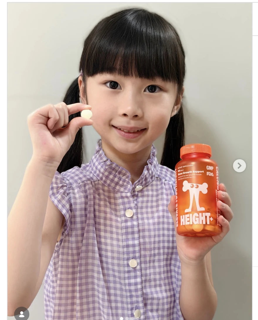 Amy sharing BOOSTER+ HEIGHT+ on Instagram